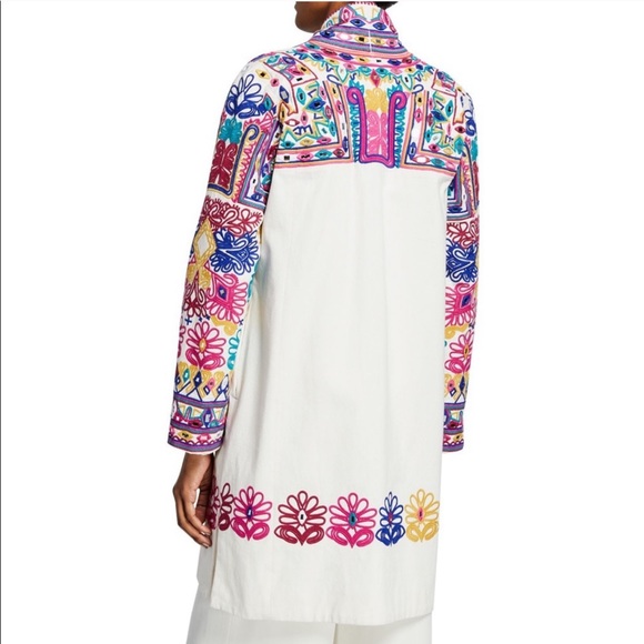 Figue Embroidered Overcoat* - Picture 2 of 9